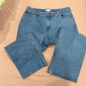 Abercrombie & Fitch Curve Love High Rise Loose